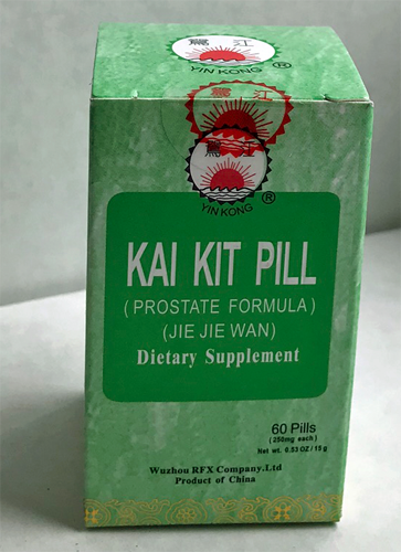 kai kit wan prostatitis